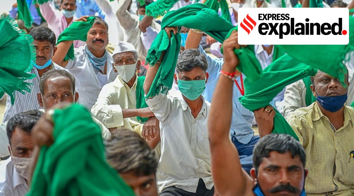 Farmers have been protesting against the three Bills in Punjab and Haryana, among other states. 