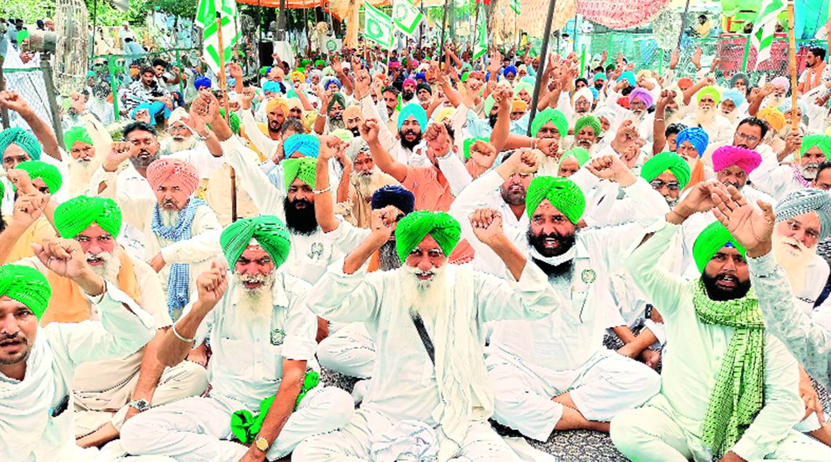 Farmers, arhtiyas intensify protest, call for boycott of Reliance, its ...