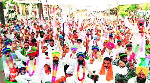 farmers protest, farmers protest haryana, farmers protest punjab, punjab farmers protest, India news, Indian Express