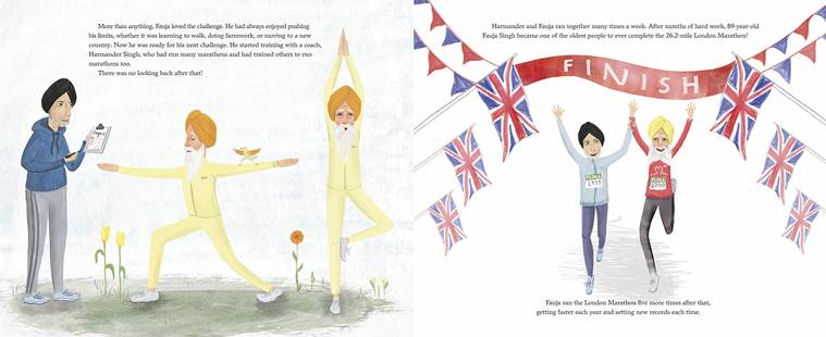 World’s oldest marathoner Fauja Singh now a superhero in a children’s book