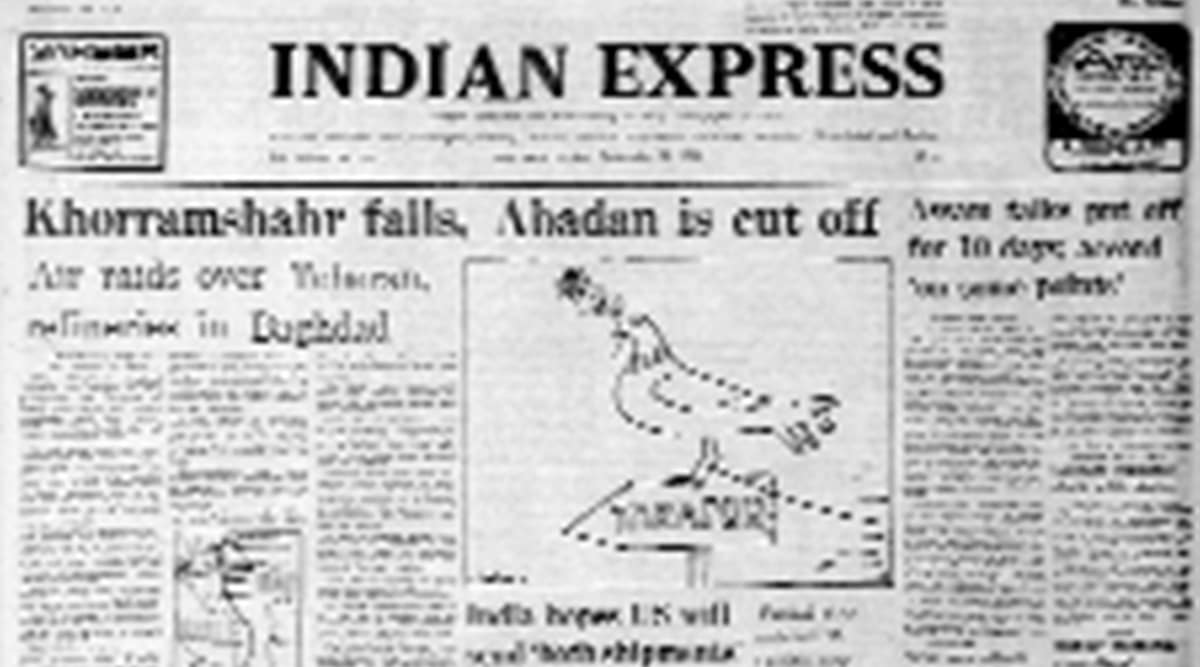 Iraq Tehran war, Iraq warplanes bombed, Tehran bombs Iraq warplanes, Forty years ago, Express Editorial, Indian Express