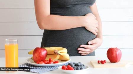 eating healthy during pregnancy, pregnancy tips for first-time mothers, pregnancy and healthy eating in lockdown, national nutrition week, indian express news