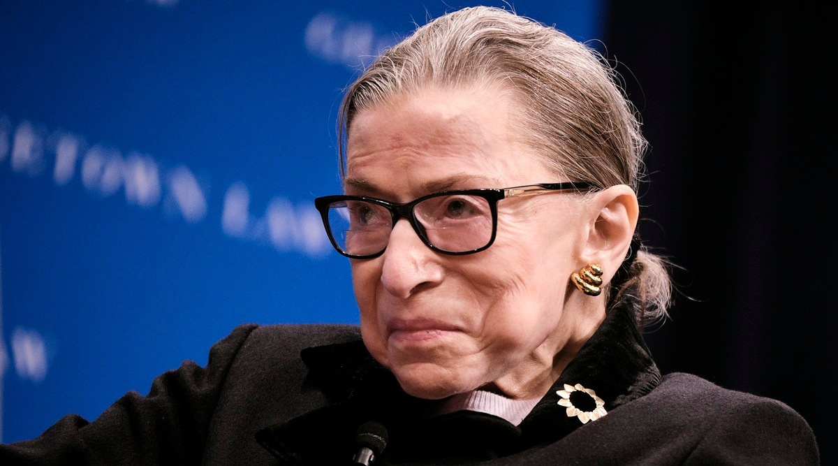 ruth bader ginsburg, ruth bader ginsburg dead, Merrick Garland rule, what is Merrick Garland rule, who is ruth bader ginsburg, supreme court, SC supreme court nominee, indian express