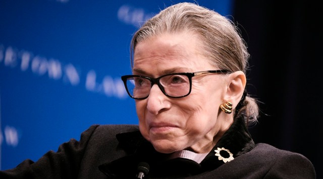 ruth bader ginsburg, ruth bader ginsburg dead, Merrick Garland rule, what is Merrick Garland rule, who is ruth bader ginsburg, supreme court, SC supreme court nominee, indian express
