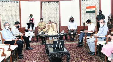 Bhagat Singh Koshyari, maharashtra governor, maharashtra exams, maharashtra final year exams, maharashtra education, maharashtra education news , indian express news