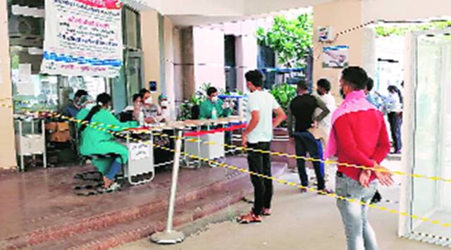 Girgaon covid cases and deaths, coronavirus, Gurgaon case surge, covid testing gurgaon, haryana covid cases, indian express news