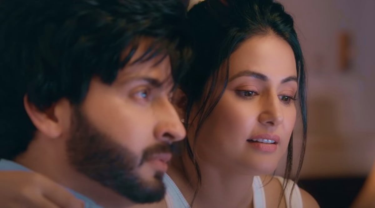 Hina Khan on Humko Tum Mil Gaye: Besides being a romantic number, it also has a strong message - The Indian Express