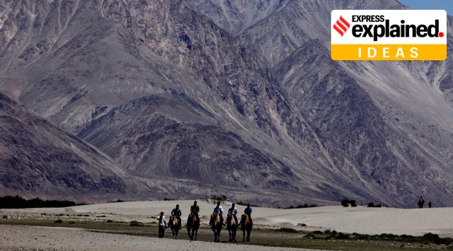 india china, india china border news, india china tensions, ladakh, india china LAC tensions, indian express