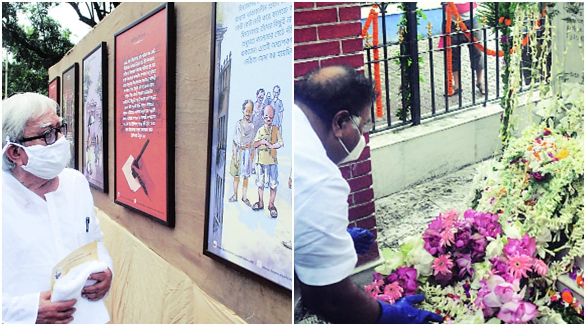 mamata banerjee, Ishwar Chandra Vidyasagar, Ishwar Chandra Vidyasagar birth anniversary, Ishwar Chandra Vidyasagarb bust vandalised in bengal, indian express news