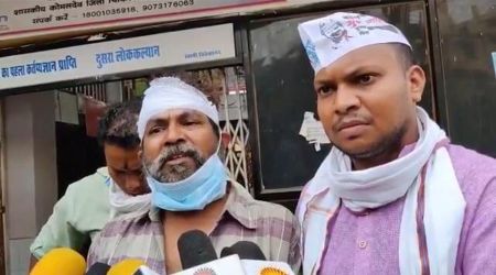 kamala shukla, kanker journalist, j=hunger strike, journalist attacked by mob, mob attacks journalists in chhattisgarh, indian express