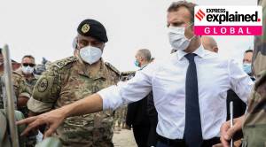 Explained: Why the French President’s visit to Lebanon matters