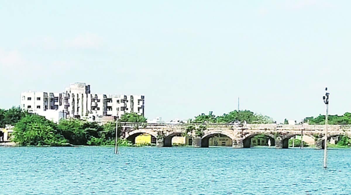 Jawahar Chavda, gujarat Tourism Minister, Manavadar town in junagadh to get river front, river front in Manavadar, gujarat news, indian express news