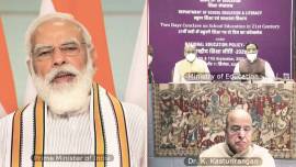 Narendra Modi, NEP Meet, National Education Policy, school education, mother tongue, Indian express news