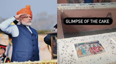 narendra modi birthday, corona warrior birthday cake