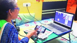 Teachers day, Sarvepalli Radhakrishnan, covid-19, covid lockdown, online learning, e learning, teachers online class, indian express news