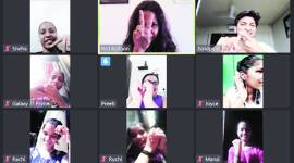 Dharavi, Dharavi girls shoot film, short film, sexual harassment film, four girls shoot film, Covid-19 hotspot, Dharavi news, Indian express news