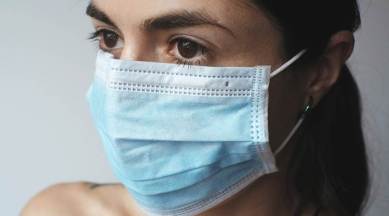 acne caused due to face masks, skincare tips to keep in mind while wearing a face mask, maskne, indian express news