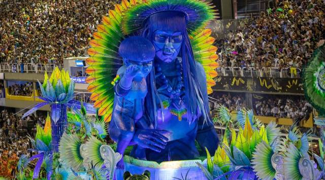 Samba carnival parade, Rio de Janeiro, pandemic, Samba carnival parade postponed, indian express, indian express news