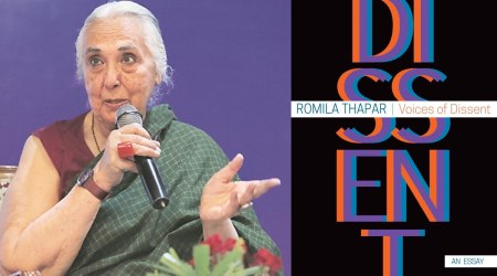 romila thapar, voices of dissent book