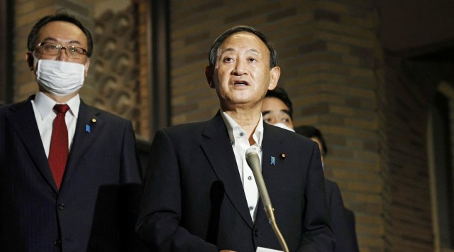 Japanese Prime Minister Yoshihide Suga (Source: Reuters)