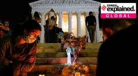 ruth bader ginsburg, ruth bader ginsburg dead, Merrick Garland rule, what is Merrick Garland rule, who is ruth bader ginsburg, supreme court, SC supreme court nominee, indian express