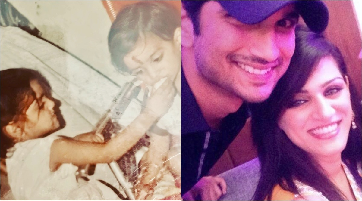 sushant singh rajput sister shweta singh kriti throwback photo