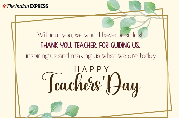 Happy Teacher's Day 2020: Wishes Images, Status, Quotes, Messages, Pics ...