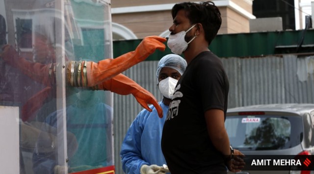 Reinfection was "very, very rare" with COVID-19, but it can happen as had been seen in a case in Hong Kong. (Express Photo by Amit Mehra)