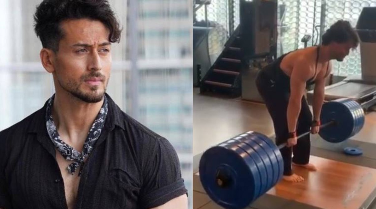 Tiger Shroff lifts 220 kg weight for workout; watch video | Fitness ...
