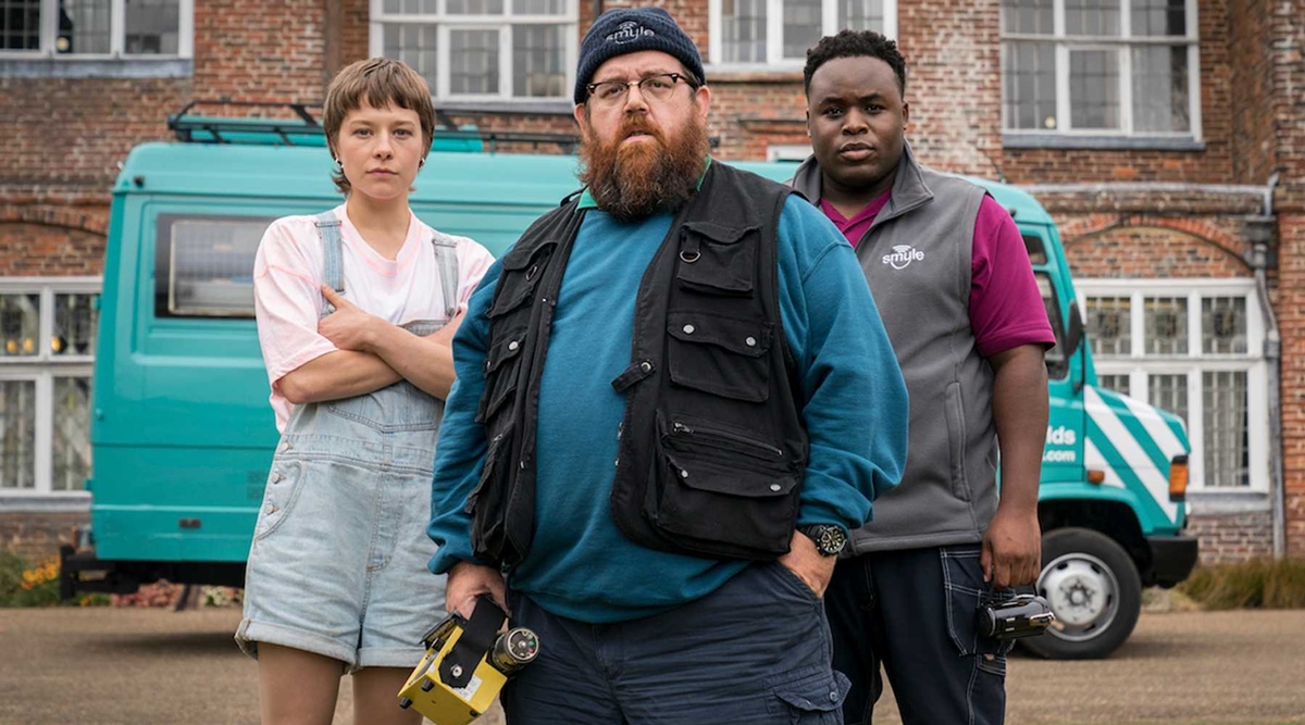 Truth Seekers trailer: Nick Frost and Simon Pegg reunite in this horror-comedy series