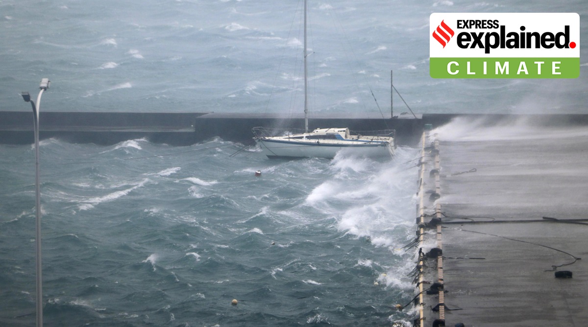 Typhoon Haishen, Typhoon Haishen news, Typhoon Haishen impact, Typhoon Haishen pictures, Typhoon Haishen video, japan typhoon, indian express