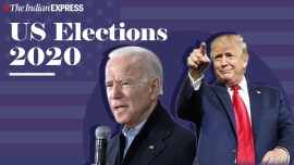 US elections 2020, US elections, Us mail in votes, US elections day, US mail votes, US election results, US voters, Donald Trump, world news, Indian express 