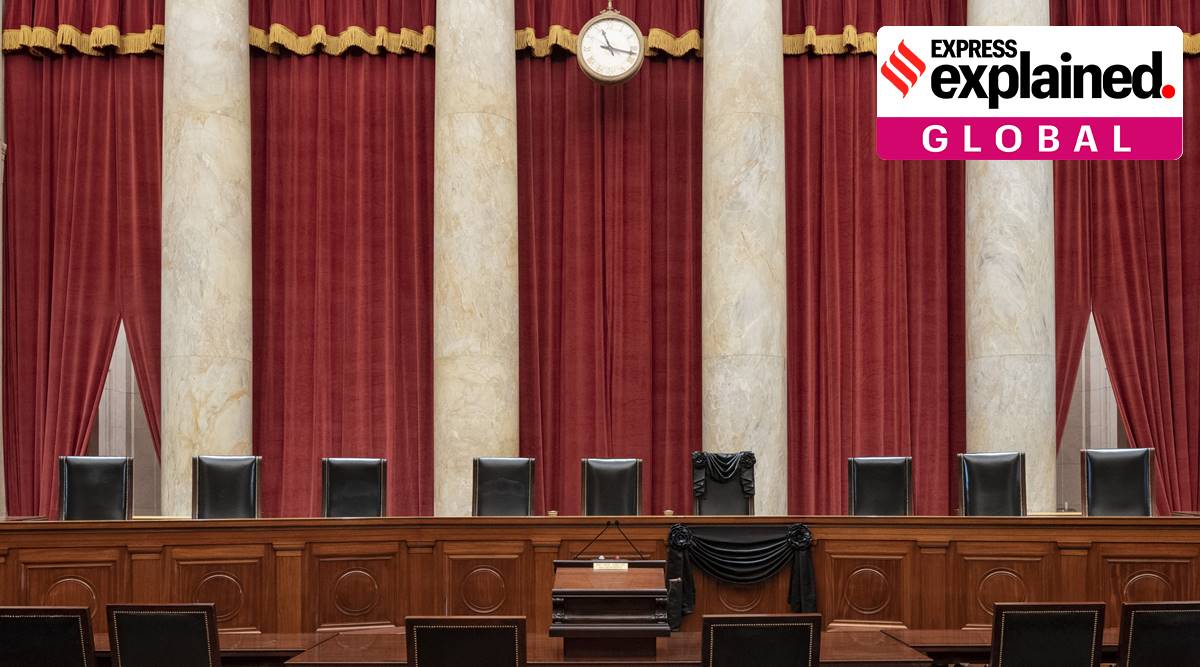 Justice Ruth Bader Ginsburg, RSB, how are US supreme court judges appointed, filling Ginsburg vacancy, donald trump, us elections, republican Supreme court nominee, express explained, indian express