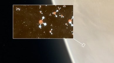 Venus, Venus planet, life on Venus, life on planet Venus, phosphene in Venus atmosphere, Tech news, Indian Express