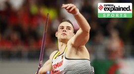 Johannes Vetter, Johannes Vetter javelin throw, Johannes Vetter Javelin record, Javelin throw, Javeling throw risks, Javelin throw olympics, Indian Express