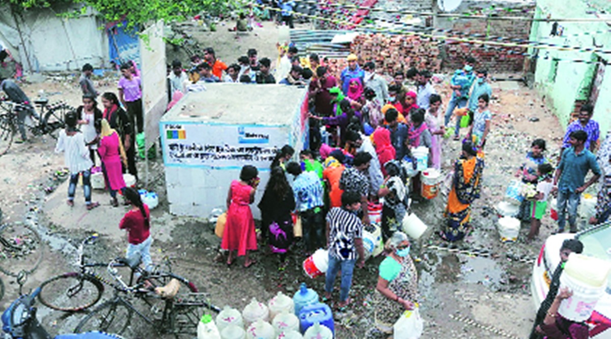 Delhi government survey, delhi socio economic survey, delhi households access to tap water, delhi socio-economic indicators disparities, delhi water supply, delhi city news