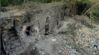 Azimganj Serai, Azimganj Serai damage, Azimganj Serai delhi zoo, delhi zoo monument damage, delhi zoo damage forest dept, delhi city news