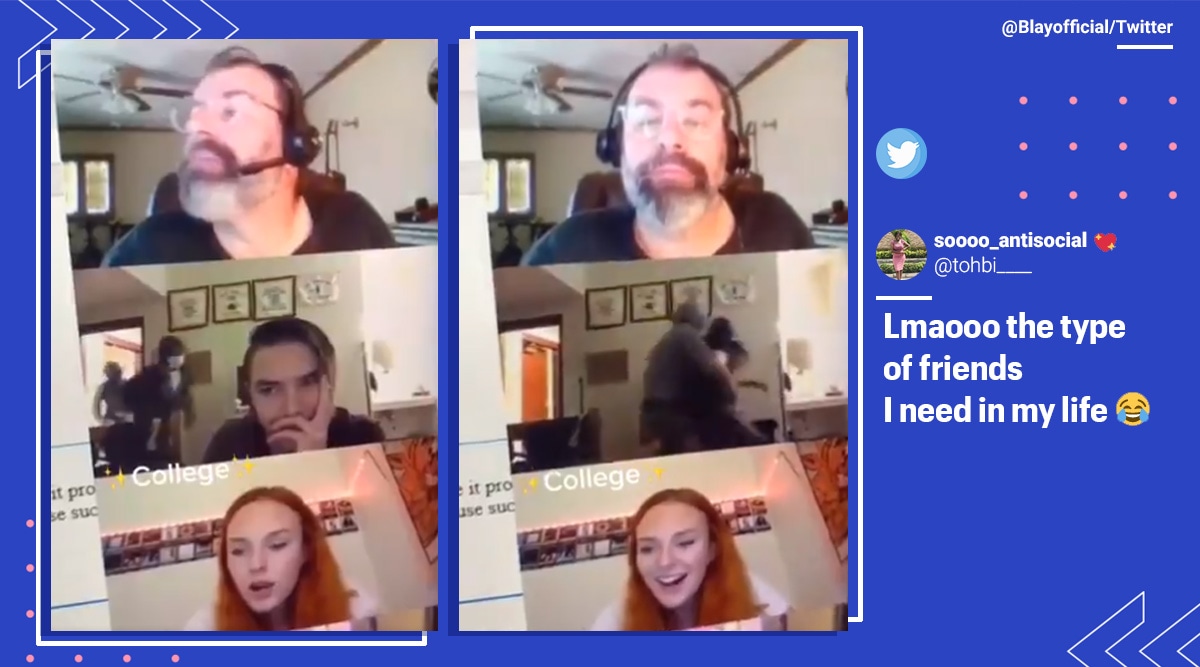 Zoom kidnapping, Zoom lecture, Online class, viral video, Fake kidnapping video, staged abduction, Viral video, Zoom abduction, Trending news, Indian Express news.