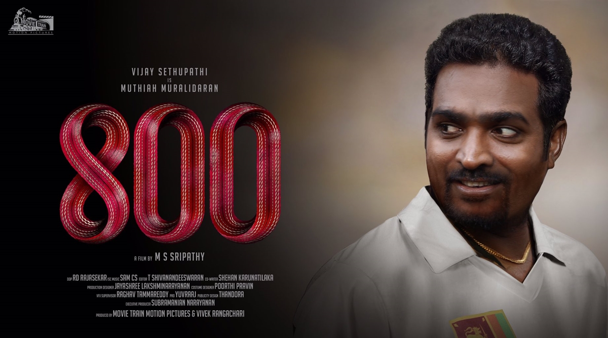 Muttiah Muralitharan biopic 800 lands in soup, makers claim film 'does not  make any political statement' | Entertainment News,The Indian Express