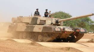 DRDO successfully test fires laser-guided anti-tank guided missile from Arjun Tank