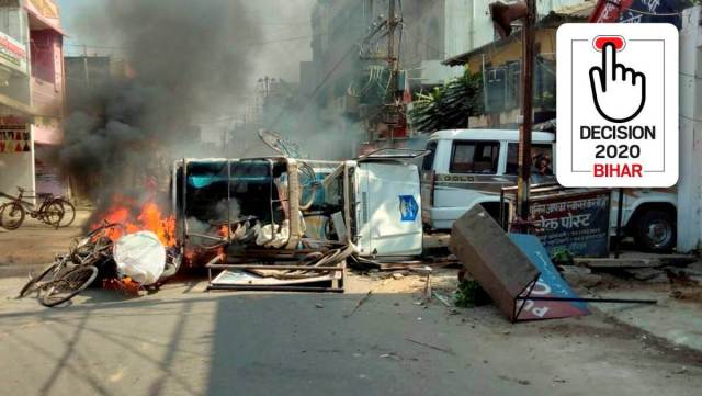 The crowd torched two police vehicles and ransacked the Mufassil police station. One policeman was injured. (PTI)