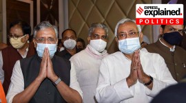 Bihar elections, bihar polls, nitish kumar, BJP JDU alliance, BJP LJP, BJP Bihar candidates, Sushil Modi, Chirag Paswan, Indian Express