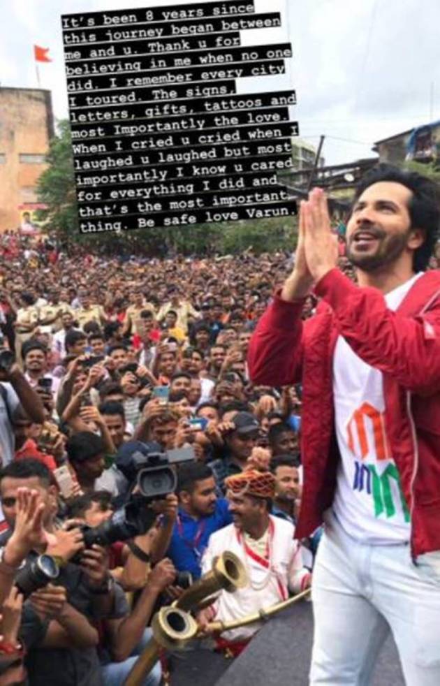varun dhawan completes 8 years