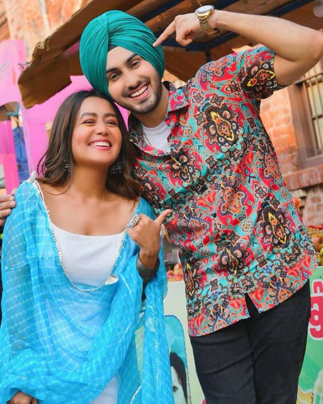 neha kakkar with rohan preet