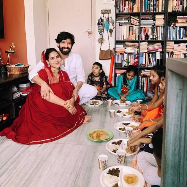 vikrant massey with sheetal thakur