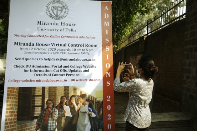 Delhi University admissions 2020