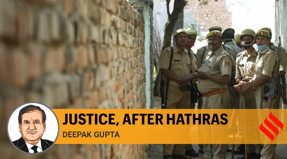 hathras case, hathras gangrape. hathras gangrape justice, hathras news, UP Police, indian express