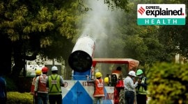 Delhi, Delhi air pollution, Delhi AQI, Delhi air quality, delhi air panel, delhi AQI today, Indian Express