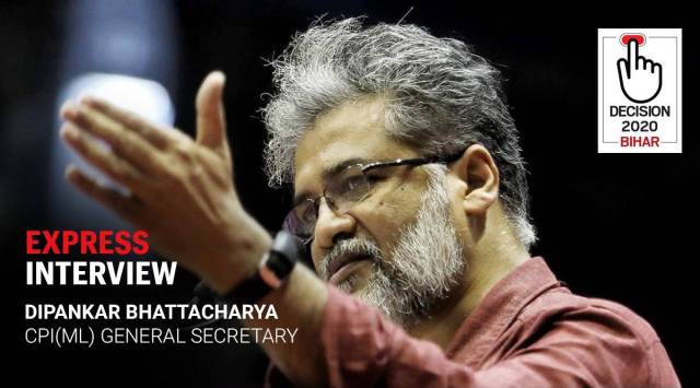 CPI(ML) general secretary Dipankar Bhattacharya (Express Photo/Partha Paul)