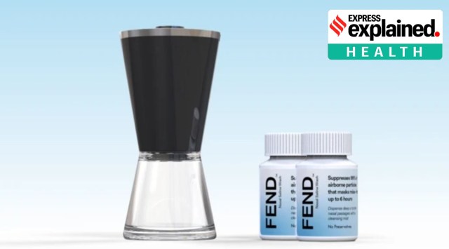 FEND is a drug-free calcium-enriched nasal salt, is created by Sensory Cloud. (Source: hellofend.com)